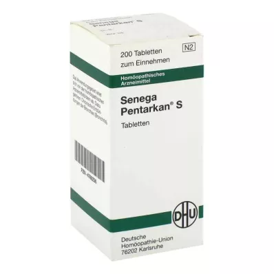 SENEGA PENTARKAN S tabletid, 200 tk SENEGA PENTARKAN S tabletid, 200 tk