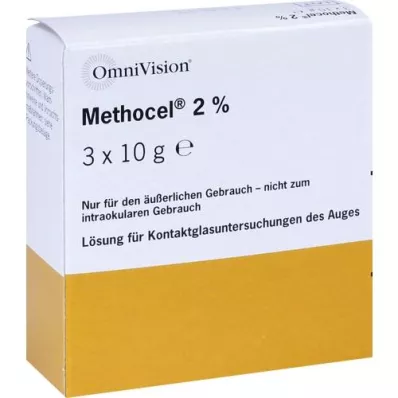 METHOCEL 2% silmatilgad, 3X10 g