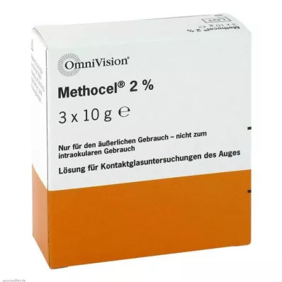 Methocel 2% silmatilgad, 3X10 g Methocel 2% silmatilgad, 3X10 g