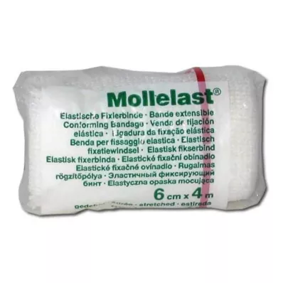 MOLLELAST Side 6 cmx4 m valge, 1 tk