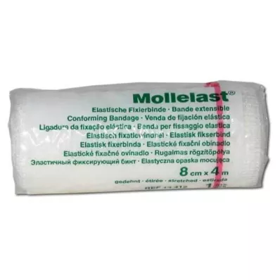 Mollelast 8cmx4m valge, 1 tk