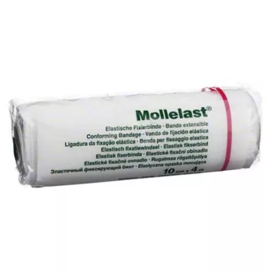 Mollelast 10cmx4m valge, 1 tk