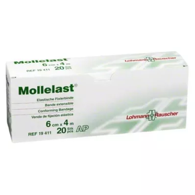 Mollelast 6cmx4m valge, 20 tk Mollelast 6cmx4m valge, 20 tk