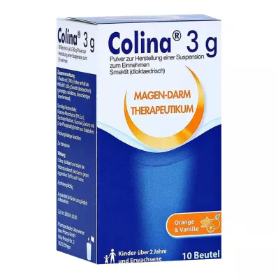 COLINA kotike 3 g pulbrit suspensiooni jaoks, 10 tk