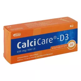 CALCICARE D3 närimistabletid, 50 tk