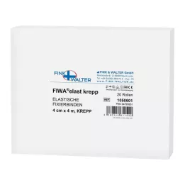FIXIERBINDE elastne laiasilmaline 4 cmx4 m, 20 tk