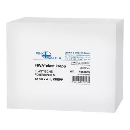 FIXIERBINDE elastne laia silmadega 12 cmx4 m, 20 tk