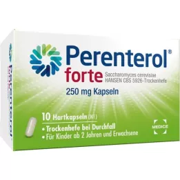 PERENTEROL forte 250 mg kapslid, 10 tk