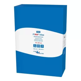 VLIESKOMPRESSEN 10x20 cm mittesteriilne 6x, 100 tk
