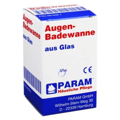AUGENBADEWANNE klaasist, 1 tk