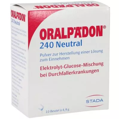 ORALPÄDON 240 neutraalset kotikese pulbrit, 10 tk