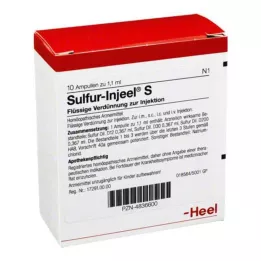 SULFUR INJEEL S ampullid, 10 tk