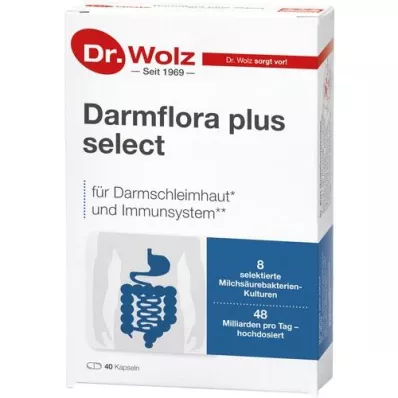 DARMFLORA pluss valitud kapslid, 40 tk