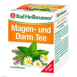 BAD HEILBRUNNER Mao ja soolestiku tee N filtrikott, 8X1.75 g