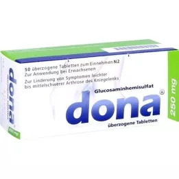 DONA 250 mg kaetud tabletid, 50 tk