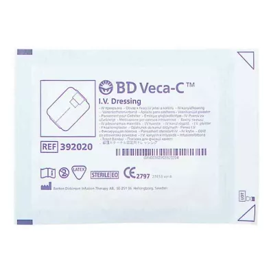 BD VECA-C kateetri fikseerimisside 6x7,5 cm aknaga, 1 tk BD VECA-C kateetri fikseerimisside 6x7,5 cm aknaga, 1 tk