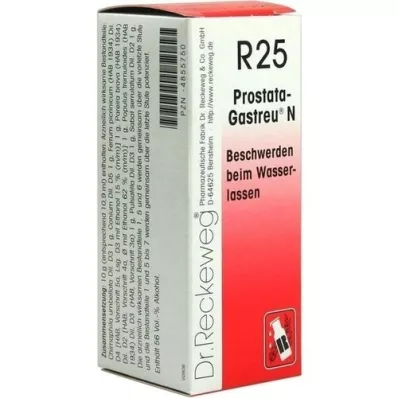 PROSTATA-GASTREU N R25 segu, 50 ml