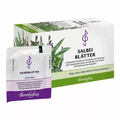 SALBEIBLÄTTER Teefiltrikott, 20X1,5 g