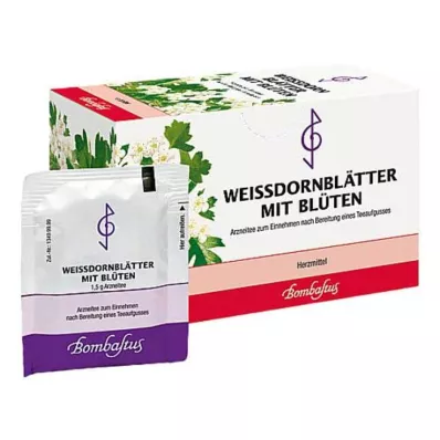 WEISSDORNBLÄTTER m.flowers filterkott, 20X1.5 g WEISSDORNBLÄTTER m.flowers filterkott, 20X1.5 g
