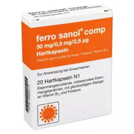 FERRO SANOL vrd. Hard caps.w.msr.overz.pellets, 20 tk