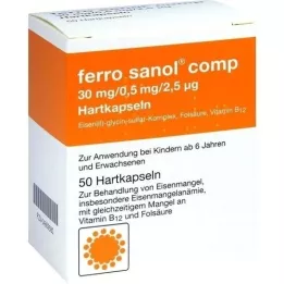 FERRO SANOL vrd. Hard caps.w.msr.overz.pellet, 50 tk
