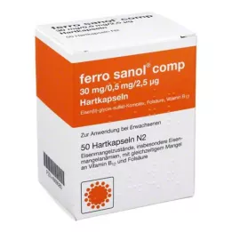 FERRO SANOL vrd. Hard caps.w.msr.overz.pellet, 50 tk