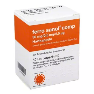 FERRO SANOL vrd. Hard caps.w.msr.overz.pellet, 50 tk