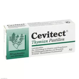 CEVITECT Tüümianipastillid, 30 tk