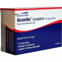 OCUVITE Complete 12 mg luteiini kapslid, 60 kapslit