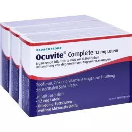 OCUVITE Complete 12 mg luteiini kapslid, 180 tk