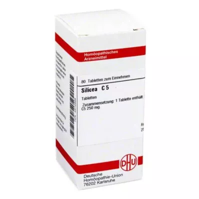 SILICEA C 5 tabletti, 80 tk