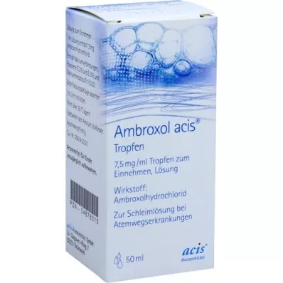AMBROXOL acis tilgad, 50 ml