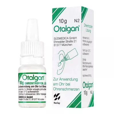 OTALGAN kõrvatilgad, 10 g