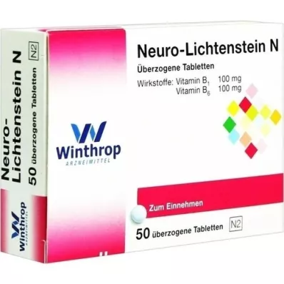 NEURO LICHTENSTEIN N kaetud tabletid, 50 tk