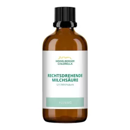 RECHTSDREHENDE piimhape, 100 ml