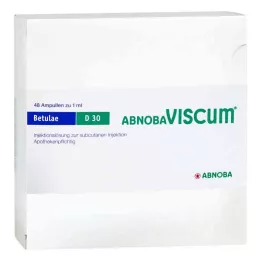 ABNOBAVISCUM Betulae D 30 ampulli, 48 tk