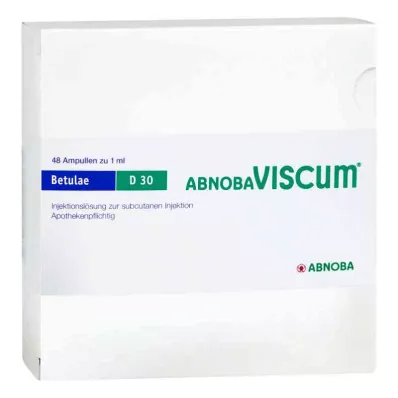Abnobaviscum Betulae D30 ampullid (48 tk)