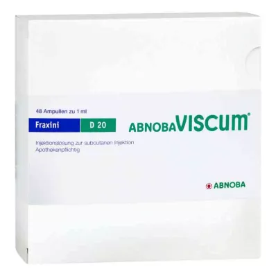 ABNOBAVISCUM Fraxini D 20 ampulli, 48 tk ABNOBAVISCUM Fraxini D 20 ampulli, 48 tk
