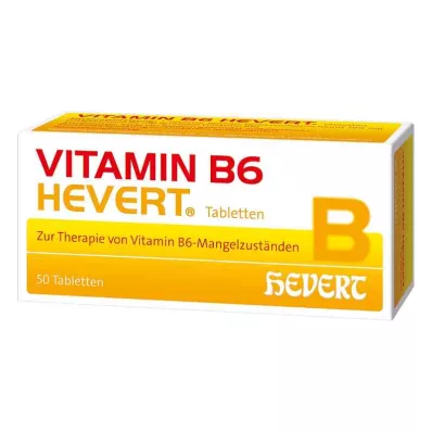 VITAMIN B6 HEVERT tabletti, 50 tk