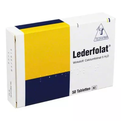 Lederfolat tabletid, 50 tk Lederfolat tabletid, 50 tk