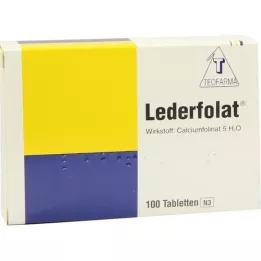 LEDERFOLAT tabletid, 100 tk