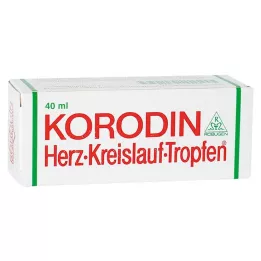 KORODIN Kardiovaskulaarsed suukaudsed tilgad, 40 ml