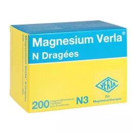 MAGNESIUM VERLA N kaetud tabletid, 200 tk
