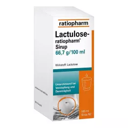 LACTULOSE-ratiopharm siirup, 500 ml