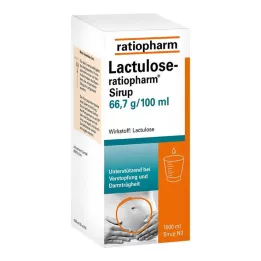 LACTULOSE-ratiopharm siirup, 1000 ml