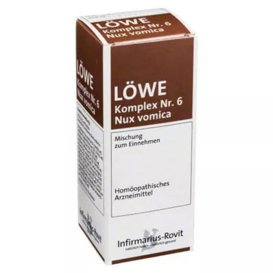 Lion Complex nr 6 Nux Vomica tilgad, 100 ml