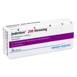 JODETTEN 200 Henningi tabletti, 100 tk