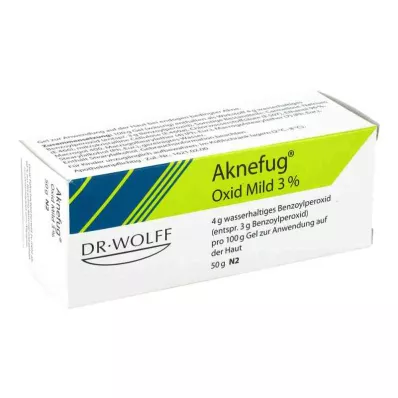 Kerge akne fuugaoksiid 3% (50 g) Kerge akne fuugaoksiid 3% (50 g)