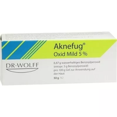 AKNEFUG oksiidne mahe 5% geel, 50 g