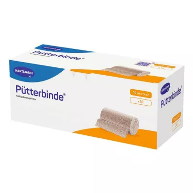 Pütteri side 10 cm x 5 m, 10 tk